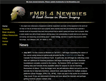 Tablet Screenshot of fmri4newbies.com
